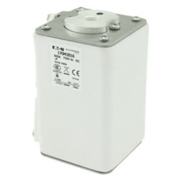 Fuse-link, high speed, 80 A, DC 750 V, compact size 1, 41 x 59 x 128 mm, aR, IEC, single indicator image 11