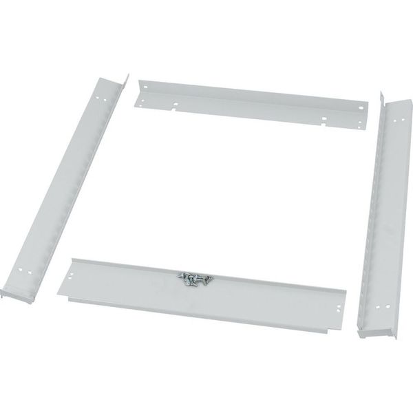 Mounting frame, fix, XE, HxW=600x800mm, grey image 3