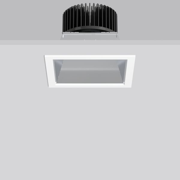 QUARDO, 37 W, 4450 lm, 840, white, on/off Recessed downlights, L 176 B image 1