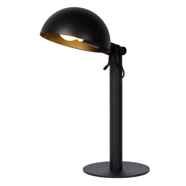 Lucide AUSTIN - Table lamp - Ø 20 cm - 1xE27 - Black image 1