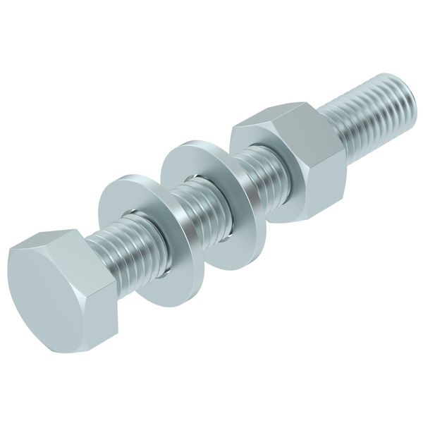 SKS 12x80 F Hexagonal screw with nut and washers M12x80 image 1