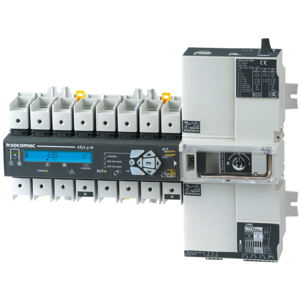 Automatic transfer switch ATyS p M 4P 63A 230/400 VAC image 2