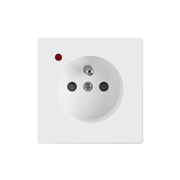 5599B-A0235784 Outlet with pin, overvoltage protection White image 4
