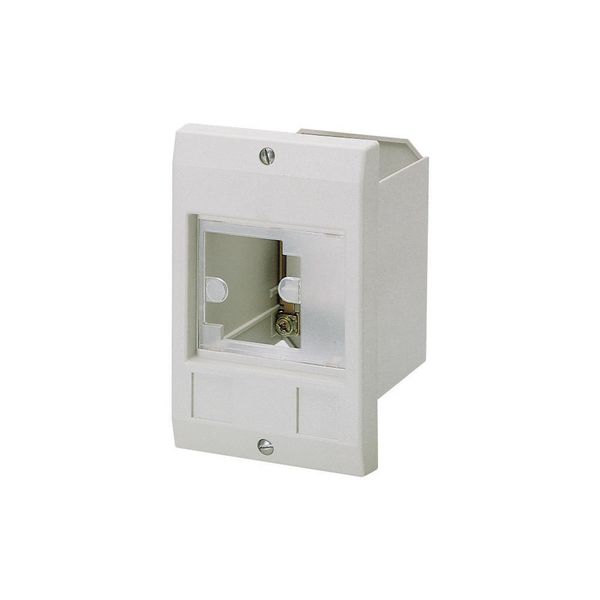 Insulated enclosure, E-PKZ0, H x W x D = 129 x 85 x 96 mm, flush-mounted, cutout with standard dimension, IP41 image 3