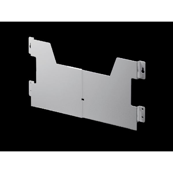 AX Sheet steel wiring plan pocket, width-variable, L: 625 - 725 mm image 2