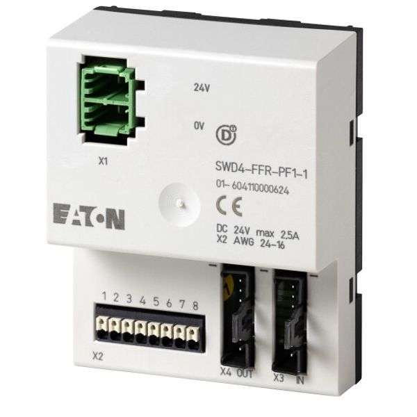 Feeder module, SmartWire-DT, supply for contactors/cards of a local SWD segment image 1