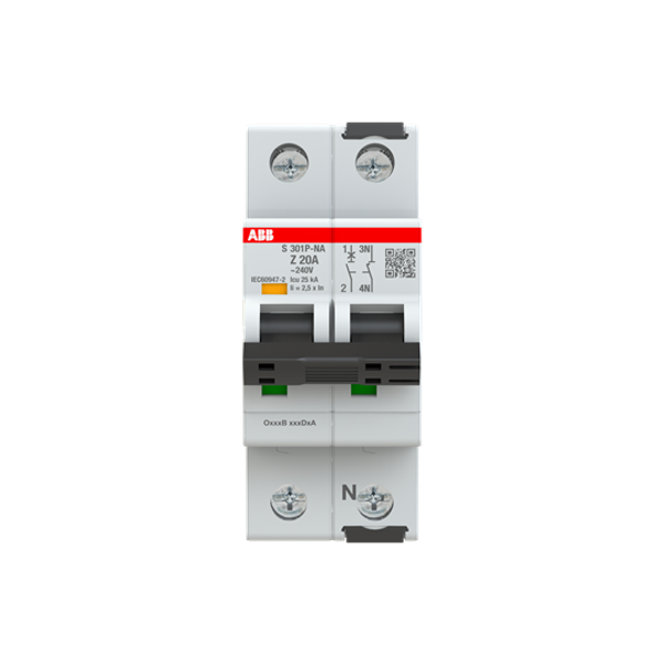 S301P-Z20NA Miniature Circuit Breaker - 1+NP - Z - 20 A image 10