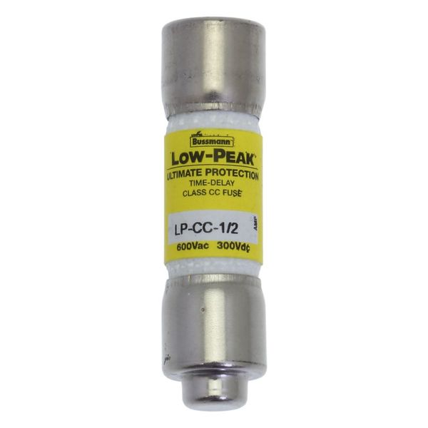 Fuse-link, LV, 0.5 A, AC 600 V, 10 x 38 mm, CC, UL, time-delay, rejection-type image 2