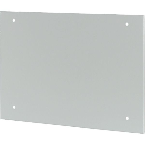 Section wide cover, closed, HxW=400x1000mm, IP55, grey image 6
