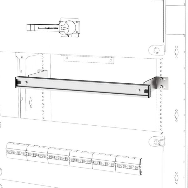 QDX KIT GUIDA DIN GWFIX100 B850 PROF.125 image 1