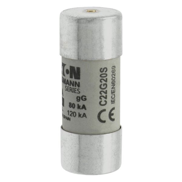 Fuse-link, LV, 20 A, AC 690 V, 22 x 58 mm, gL/gG, IEC, with striker image 18