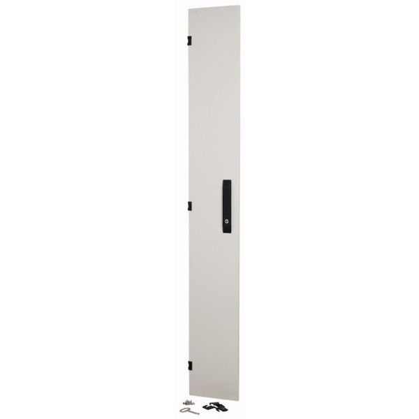 Connection area door, closed, HxW=1625x220mm, IP55, grey image 1