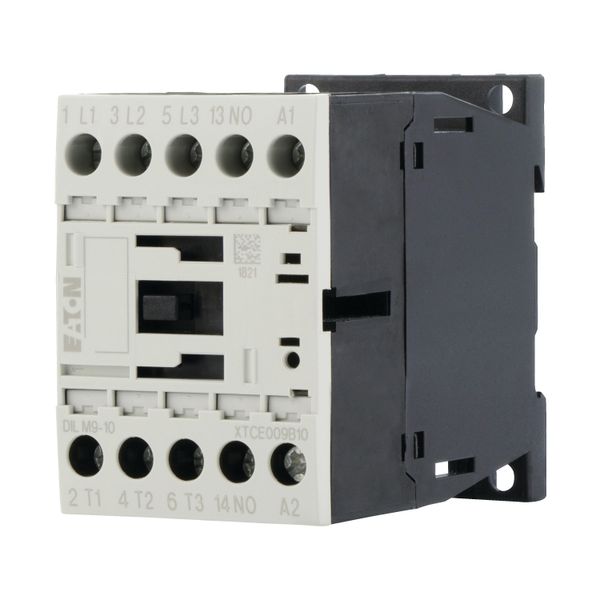 Contactor, 3 pole, 380 V 400 V 4 kW, 1 N/O, 220 V 50/60 Hz, AC operation, Screw terminals image 6
