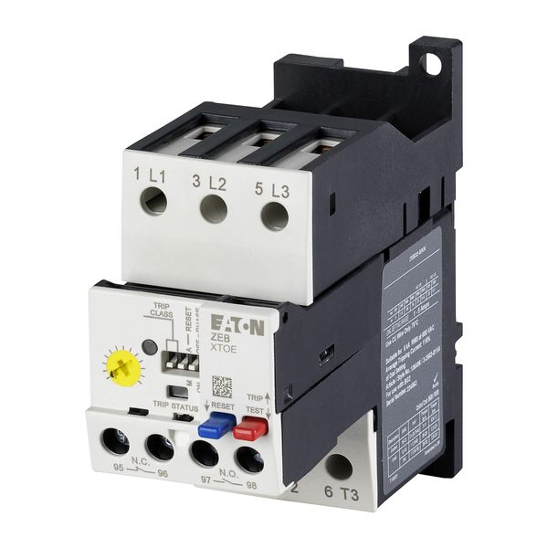 Overload relay, Separate mounting, Earth-fault protection: with, Ir= 0.33 - 1.65 A, 1 N/O, 1 N/C image 3