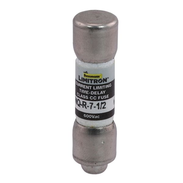 Fuse-link, LV, 7.5 A, AC 600 V, 10 x 38 mm, 13⁄32 x 1-1⁄2 inch, CC, UL, time-delay, rejection-type image 11