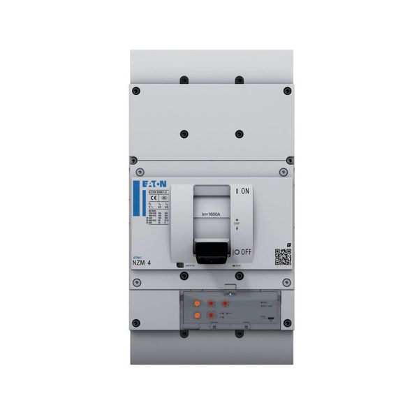 NZM4 PXR20 circuit breaker, 630A, 4p, N = 200%, Screw terminal image 9