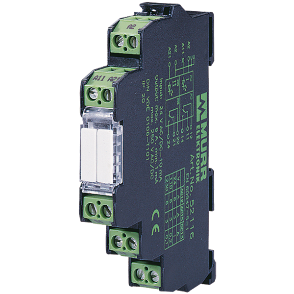 MIRO 12.4 110V-2U INPUT RELAY IN: 110 VAC/DC - OUT: 250 VAC/DC / 6 A image 1