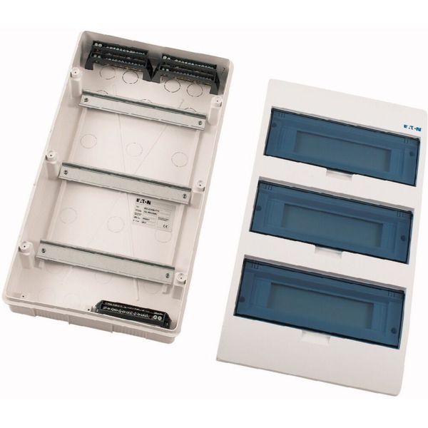 ECO Compact distribution board, flush mounting, 3-rows, 12 MU, IP40 image 8