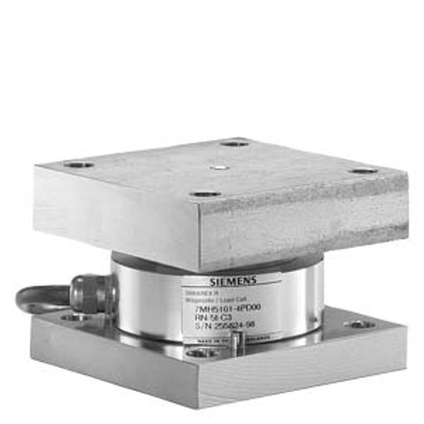 SIWAREX WL280 RN-S SA self-aligning bearing base part - rated load 60kg,130kg,280kg - stainless steel consists of: - base plate and 3 dowel pins - ... image 1