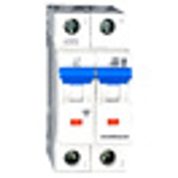 Miniature Circuit Breaker (MCB) C, 63A, 2-pole, 40ø C, 10kA image 2