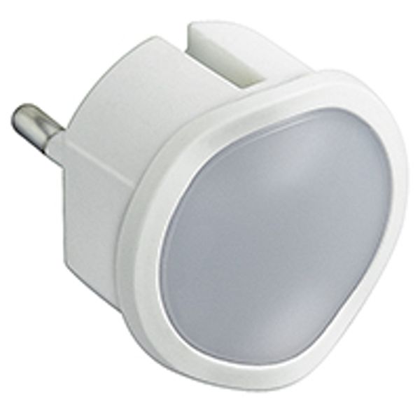Dimmable night lamp - high luminosity LED - auto/manual mode - white image 1