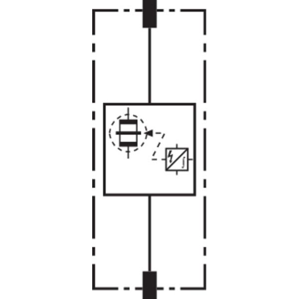 Spark-gap-based protection module for DEHNbloc M image 3