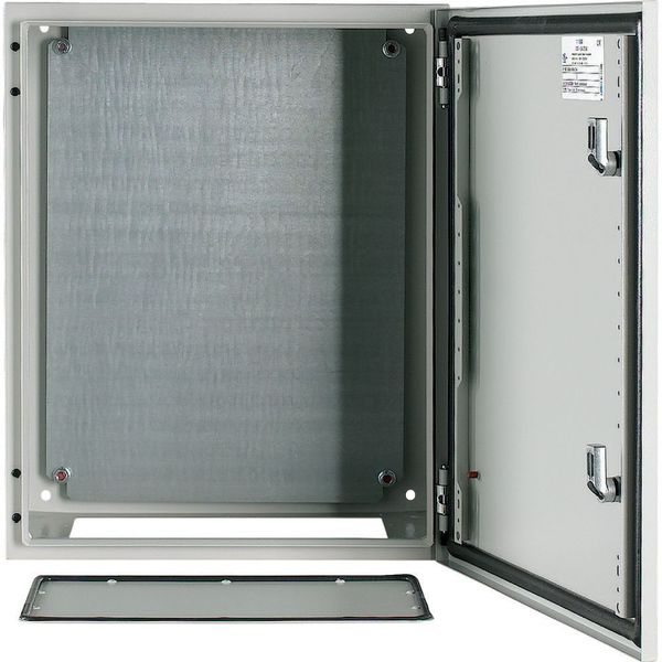 Wall enclosure with mounting plate, HxWxD=500x400x250mm image 5