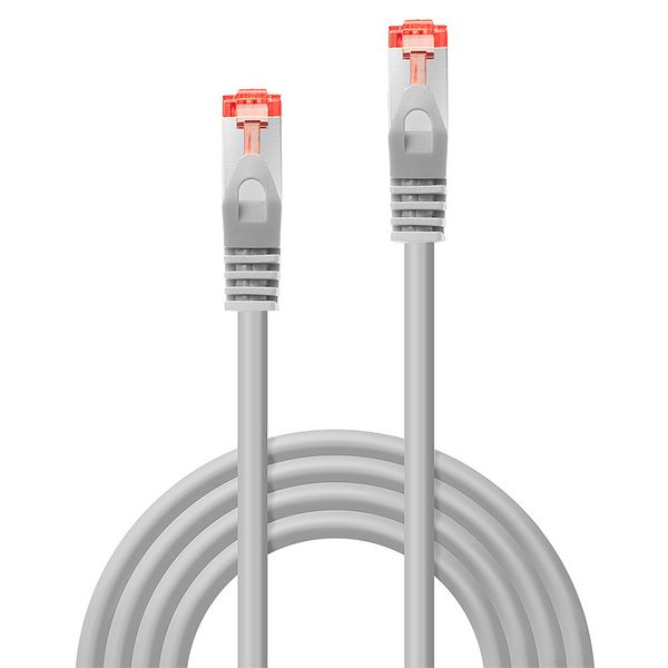 2m Cat.6 S/FTP Network Cable, Grey RJ45, M/M, 250MHz, Copper, 28AWG image 2