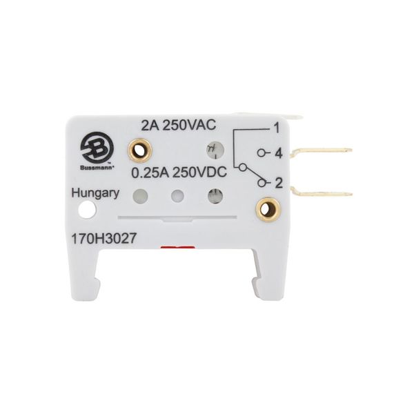Microswitch, high speed, 2 A, AC 250 V, Switch K1, type K indicator, 6.3 x 0.8 lug dimensions image 7