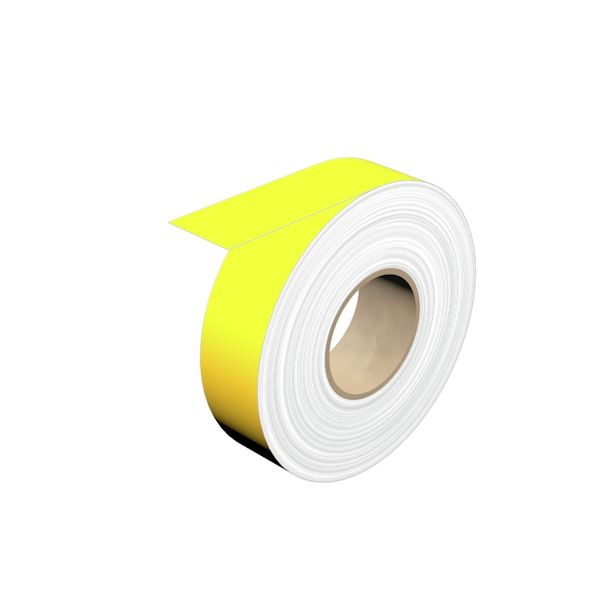 Device marking, Endless, Self-adhesive, 30000 x Polyester, yellow image 1