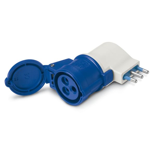 ADAPTOR FROM ITALIAN ST. TO IEC309 image 1
