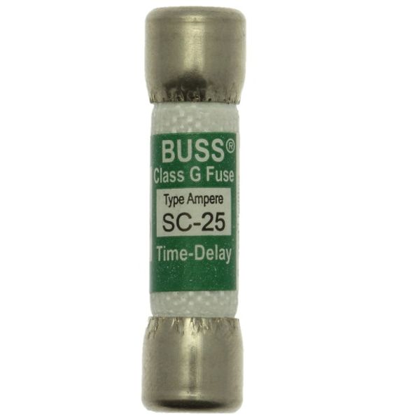 Fuse-link, low voltage, 25 A, AC 480 V, DC 300 V, 41.2 x 10.4 mm, G, UL, CSA, time-delay image 1