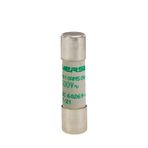 Cylindrical fuse-link aM 10x38 IEC 500VAC 12A image 1