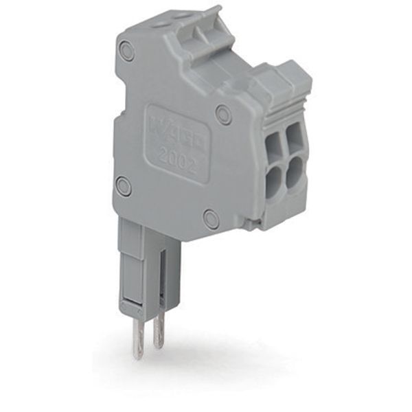 Modular TOPJOB®S connector modular for jumper contact slot gray image 1