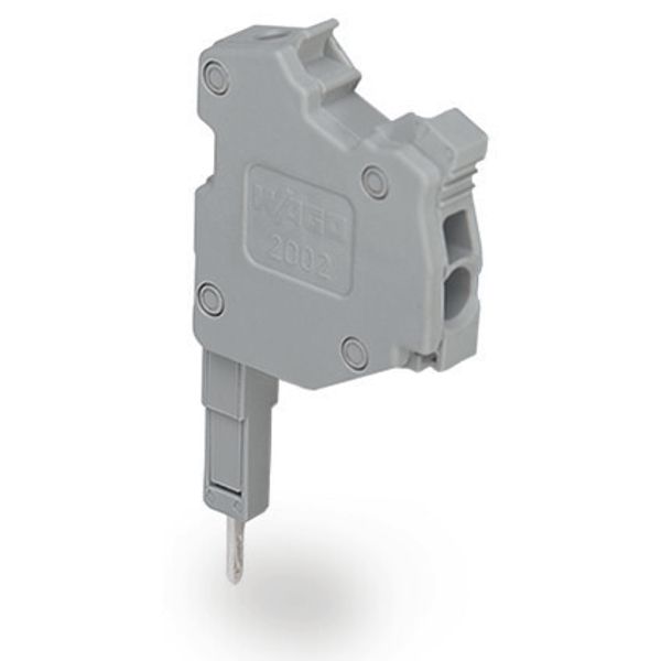 TOPJOB®S L-type test plug module modular for jumper contact slot gray image 2