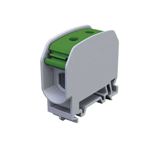 STB 16 Rail-mounted terminal block Al/Cu 87110 SIMBLOCK green image 1