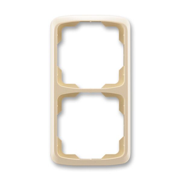 3901A-B21 CW Cover frame 2gang, vertical image 1
