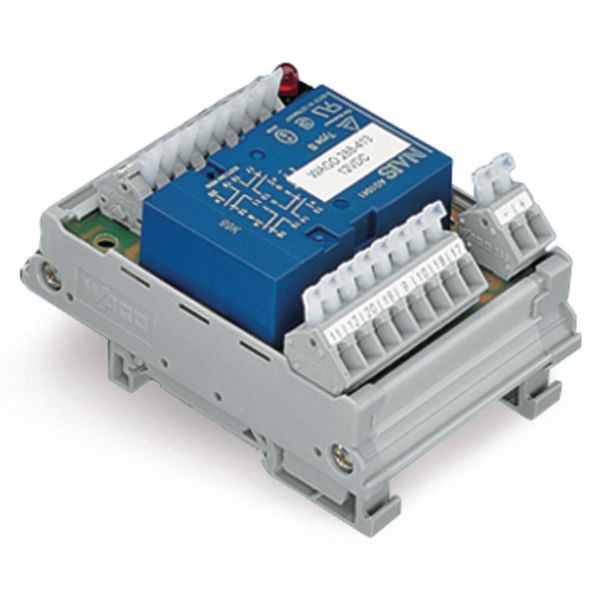 Safety relay module Nominal input voltage: 230 V AC/DC gray image 2