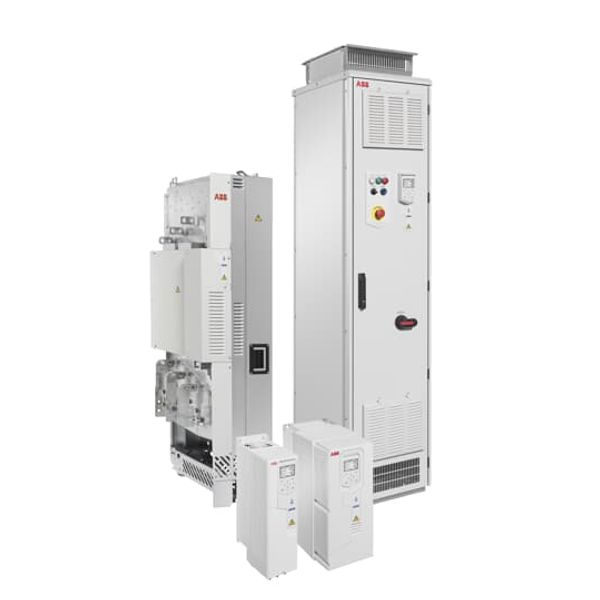 LV AC wall-mounted drive for HVAC, IEC: Pn 90 kW, 169 A, 400 V, UL: Pld 125 Hp, 156 A (ACH580-01-169A-4+B056) image 1