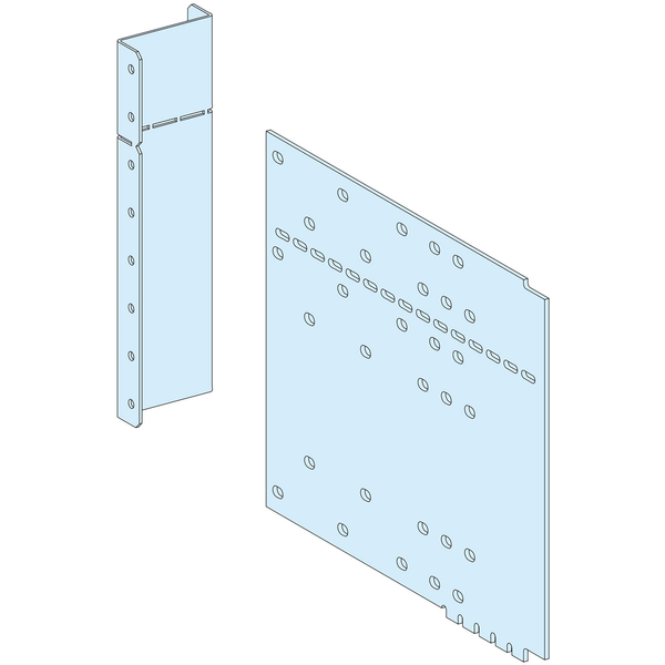 FORM 3 REAR CONN. -VERT.PARTITION 5/6M image 1