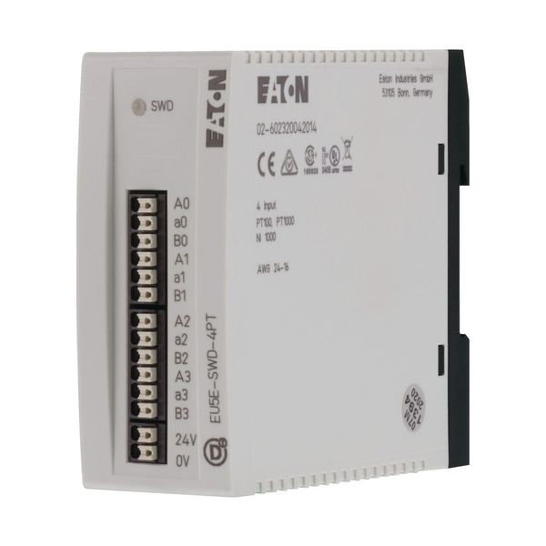I/O module, SmartWire-DT, 24 V DC, 4AI configurable Pt100 / Pt1000: -50 - +200°C, Ni1000: -50 - +150 °C image 9