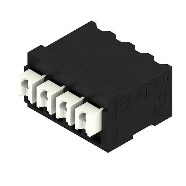 PCB terminal, 3.50 mm, Number of poles: 4, Conductor outlet direction: image 2