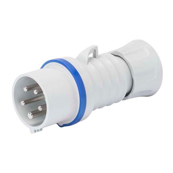 STRAIGHT PLUG HP - IP44/IP54 - 3P+N+E 32A 200-250V 50/60HZ - BLUE - 9H -  FAST WIRING image 2