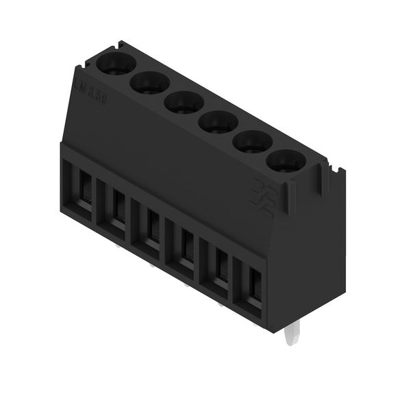 PCB terminal, 3.50 mm, Number of poles: 6, Conductor outlet direction: image 4