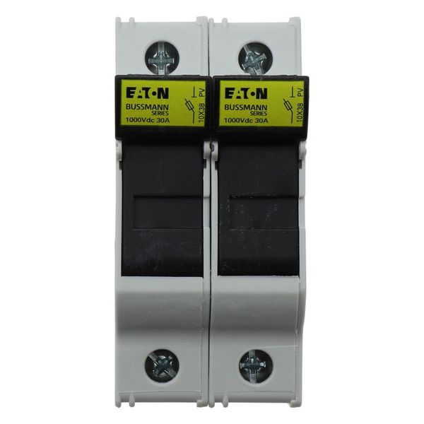 Fuse-holder, LV, 32 A, DC 1000 V, 10 x 38 mm, gPV, 2P, UL, IEC, DIN rail mount image 16