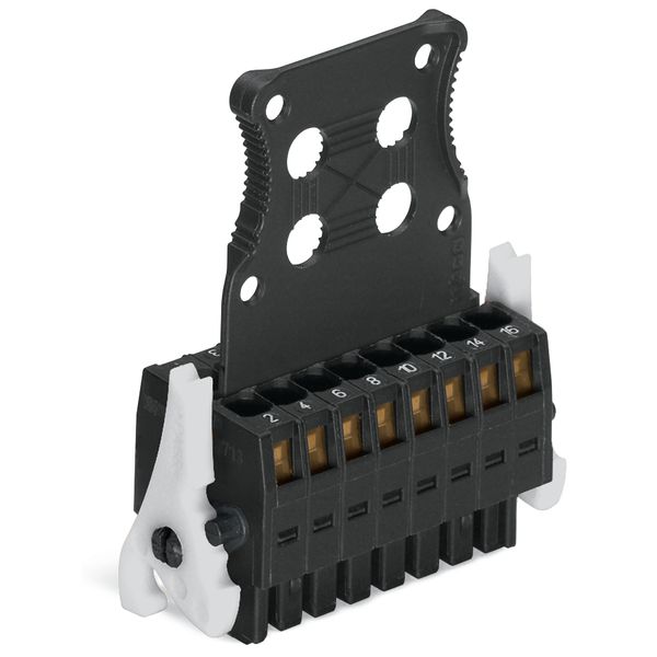 1-conductor female connector, 2-row CAGE CLAMP® 1.5 mm² black image 6