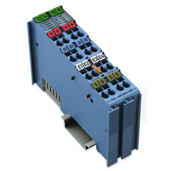 4-channel analog input 0/4 … 20 mA Intrinsically safe blue image 1