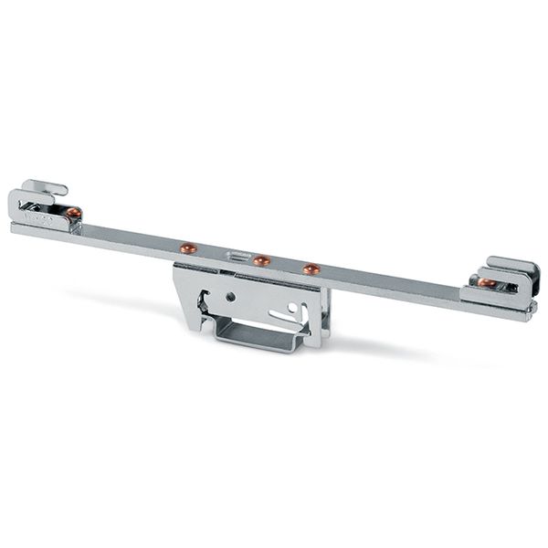 Busbar carrier for busbars Cu 10 mm x 3 mm both sides, straight gray image 2