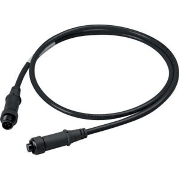 I/O-Device connection cable IP67, 5-pole, 1 m, Prefabricated with M12 plug and M12 socket image 4