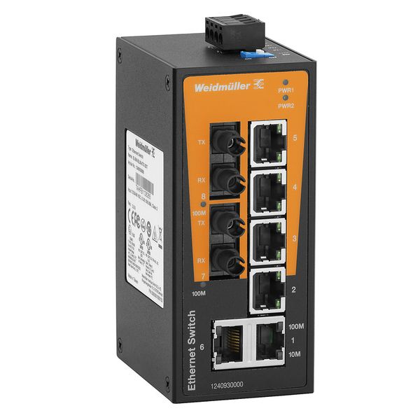 Network switch (unmanaged), unmanaged, Fast Ethernet, Number of ports: image 1